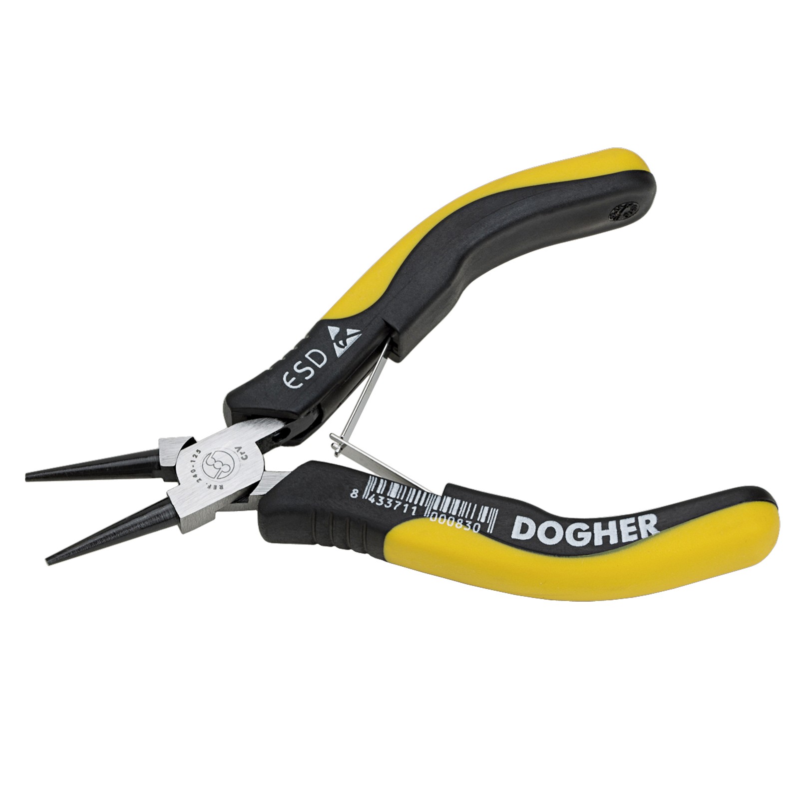 Mini Alicate DOGHER Bocas Redondas ESD 125mm
