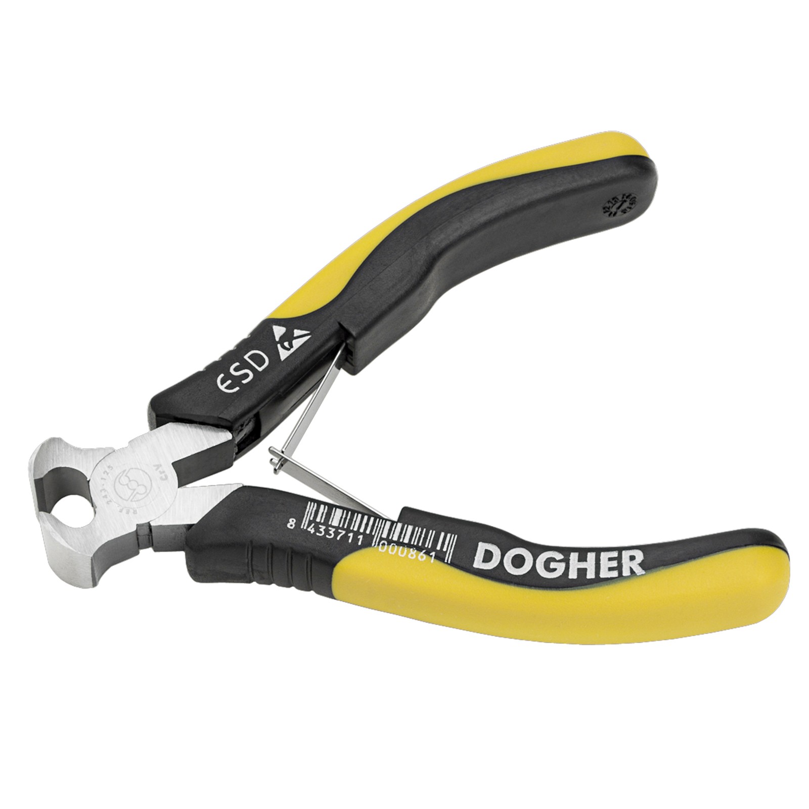 Mini Alicate DOGHER Corte Frontal ESD 125mm
