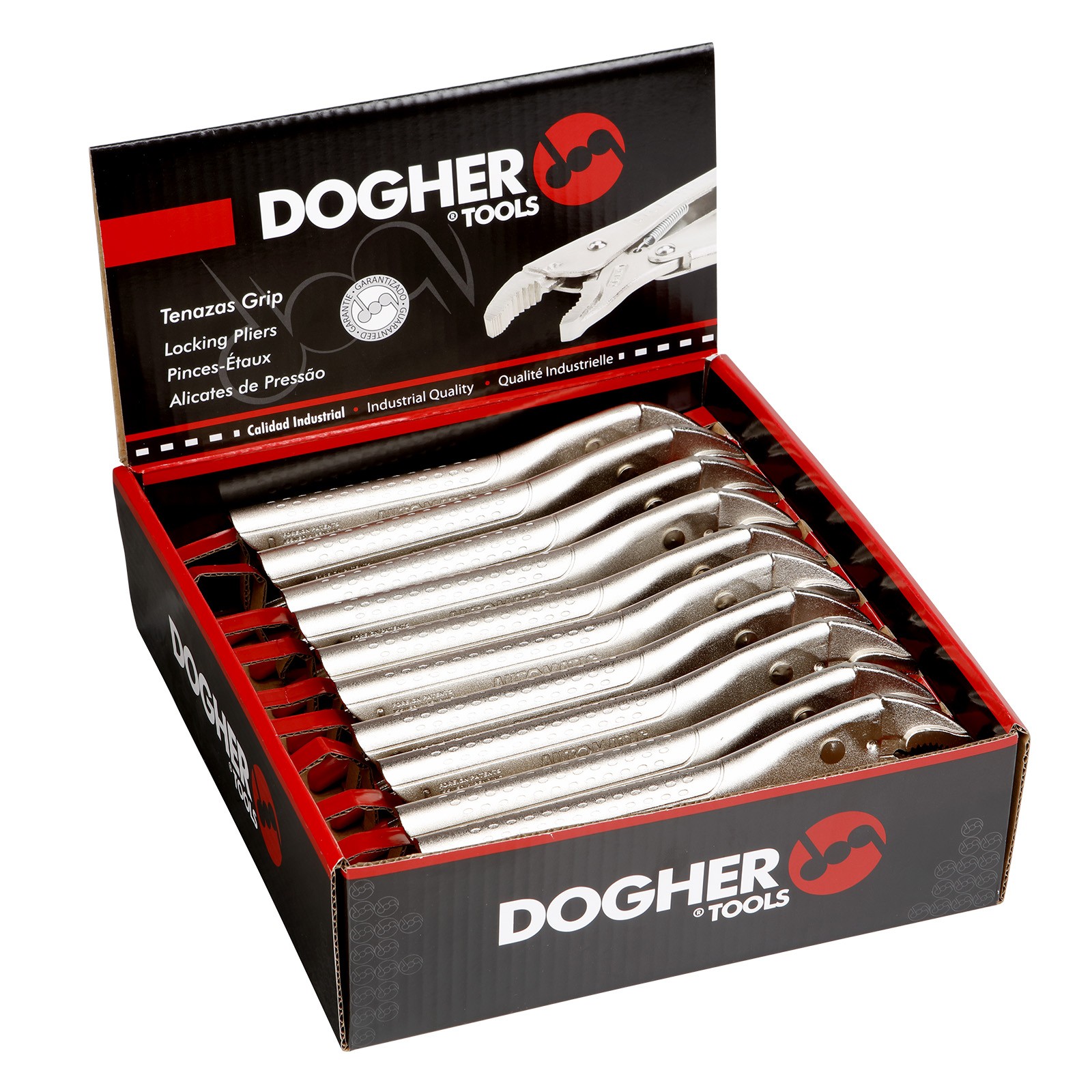 Expositor Mostrador de 10 Tenazas Grip AUTOMATIC DOGHER