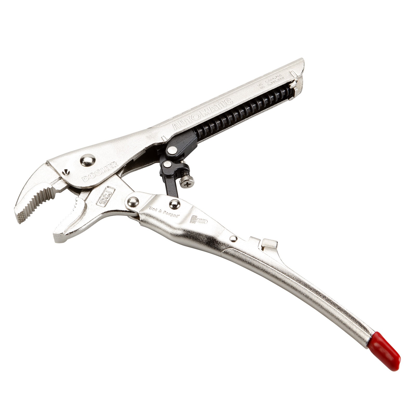 Tenaza Grip AUTOMATIC DOGHER Boca Curva sin Corte CrV