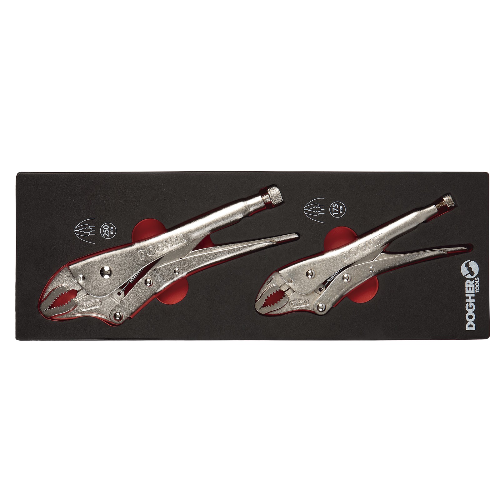 Bandeja Combinable 1/4 - 2 Tenazas Grip XTreme