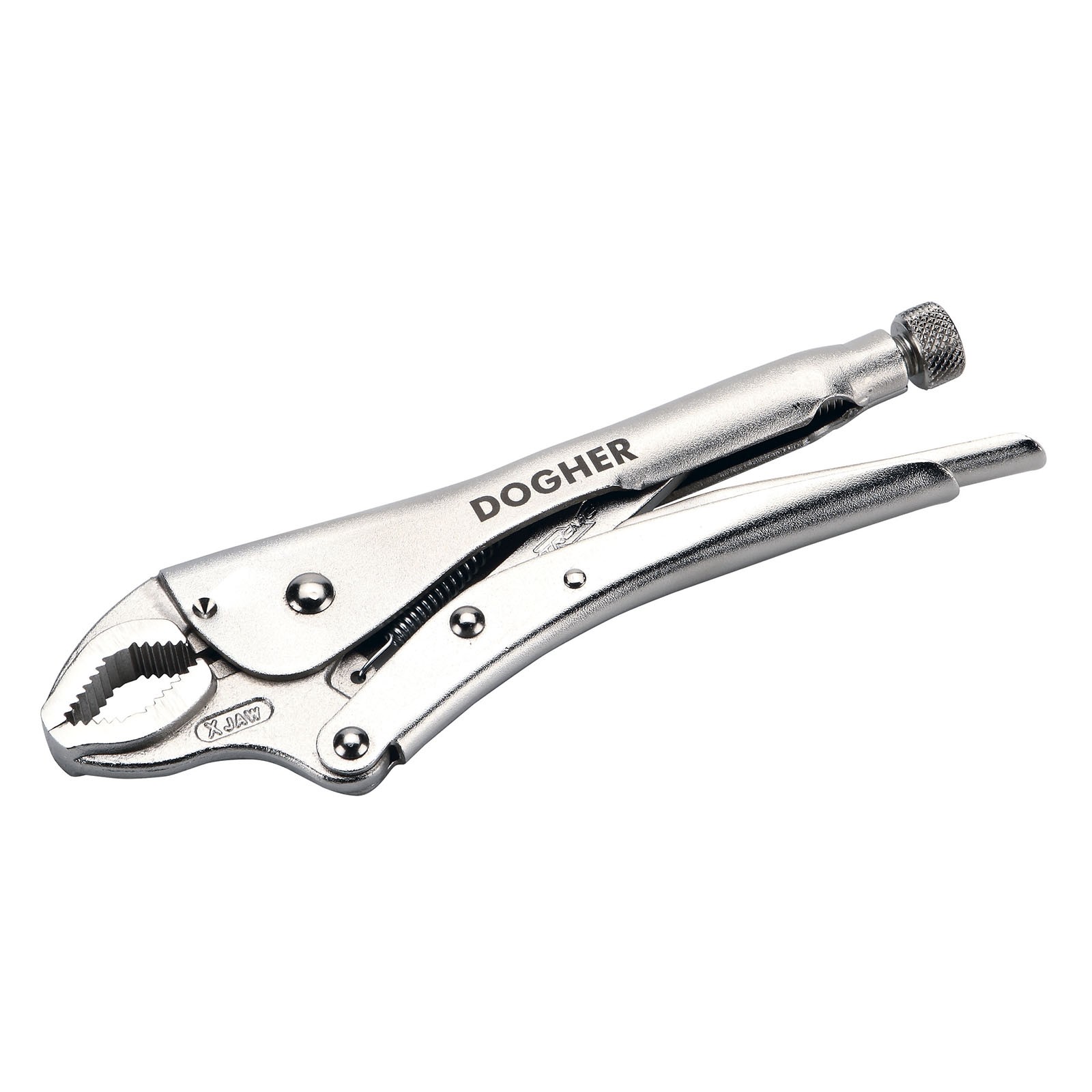 Tenaza Grip XTREME DOGHER Boca Curva sin Corte CrMo