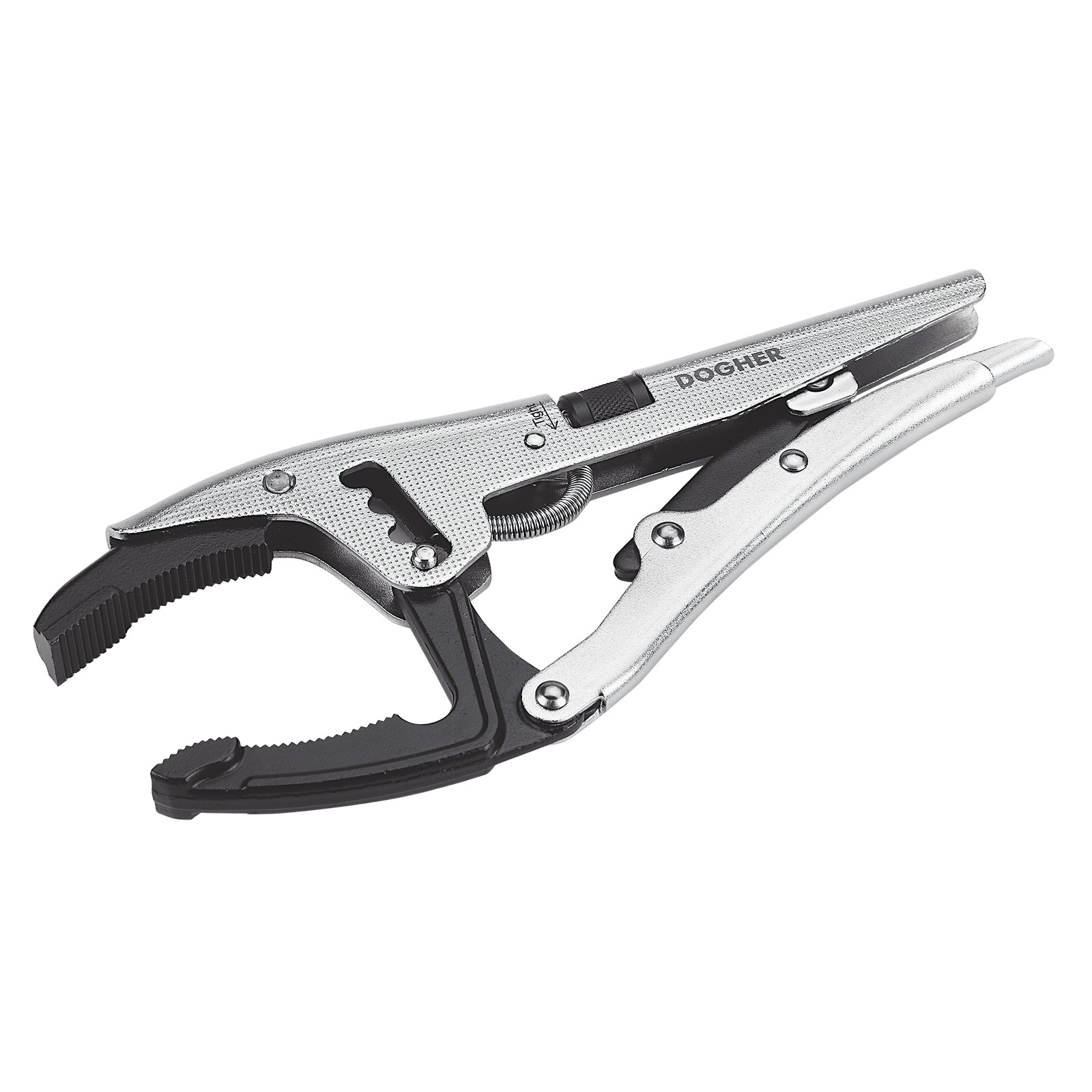 Tenaza Grip Gran Capacidad DOGHER Boca Curva