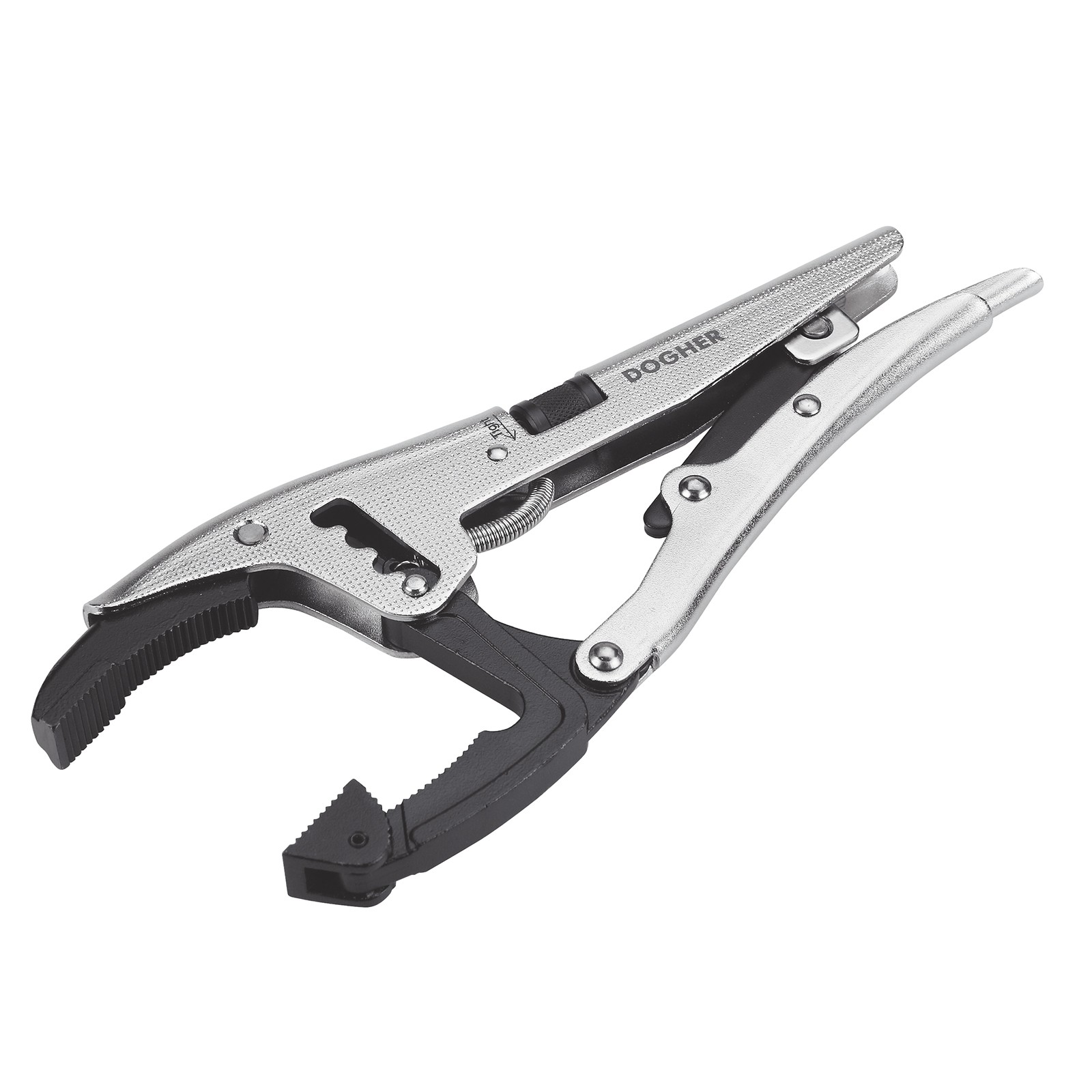 Tenaza Gran Capacidad Grip DOGHER Boca Oscilante