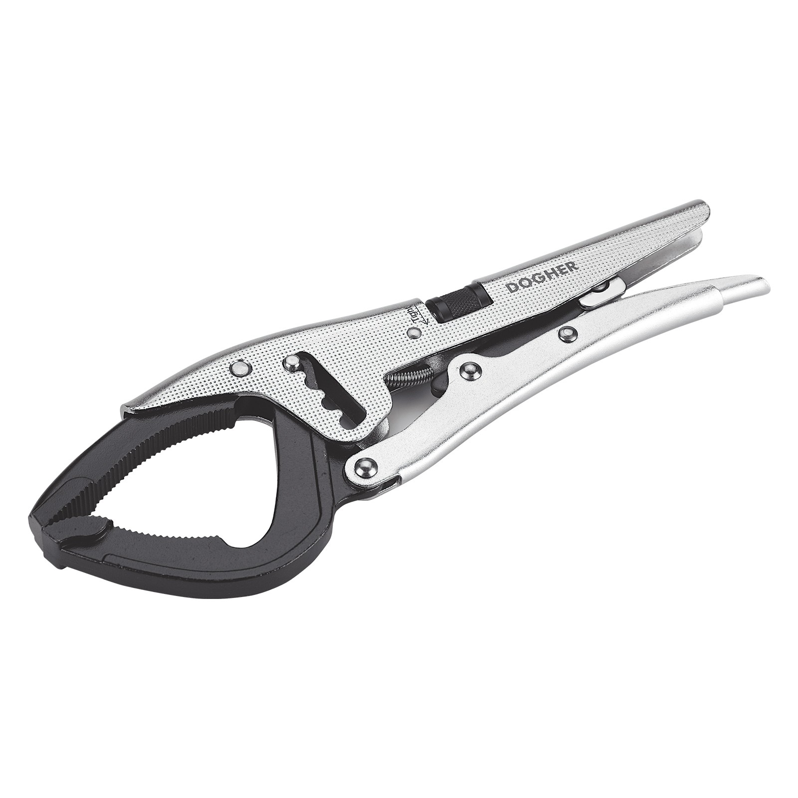 Tenaza Gran Capacidad Grip DOGHER Boca Cisne