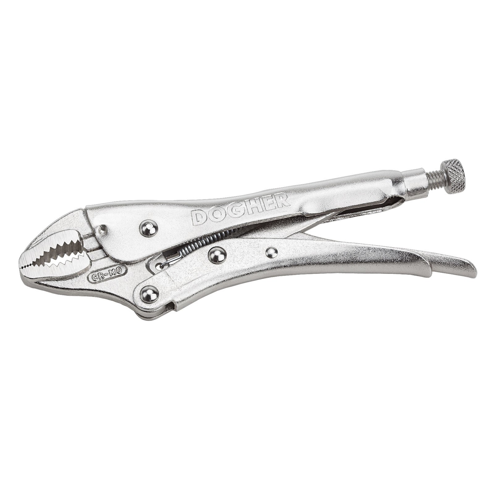 Tenaza Grip DOGHER Boca Curva con Corte CrMo