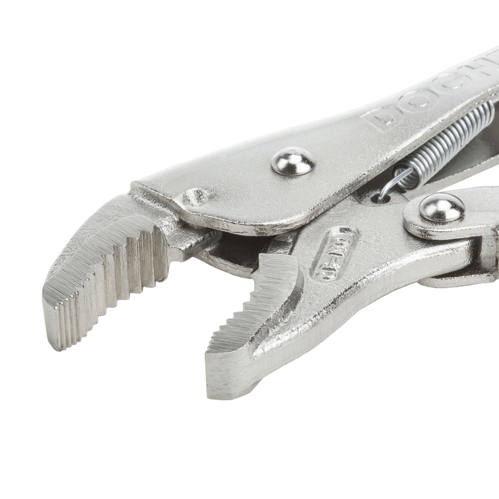 Tenaza Grip DOGHER Boca Curva con Corte CrMo