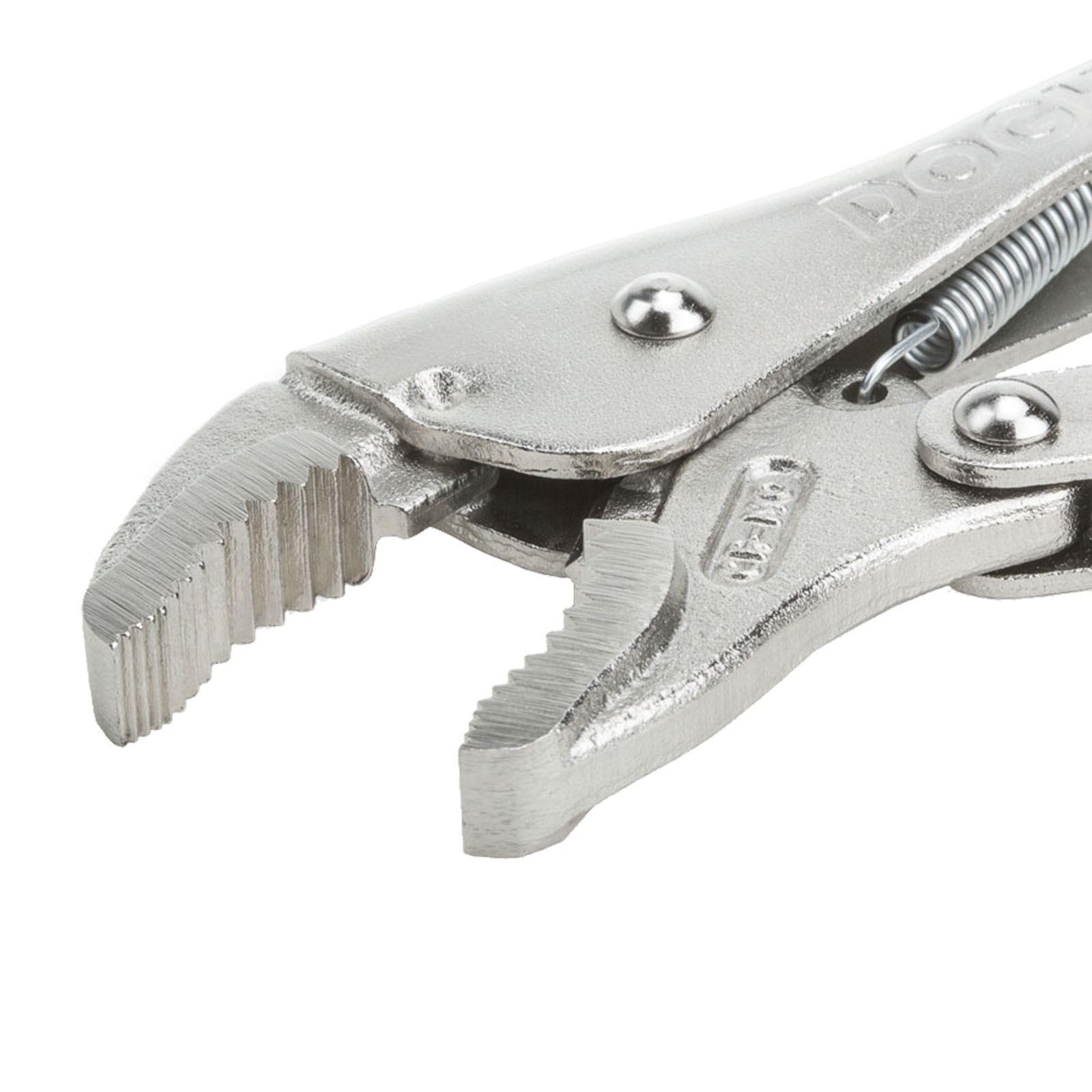 Tenaza Grip PLUS DOGHER Boca Curva con Corte CrMo
