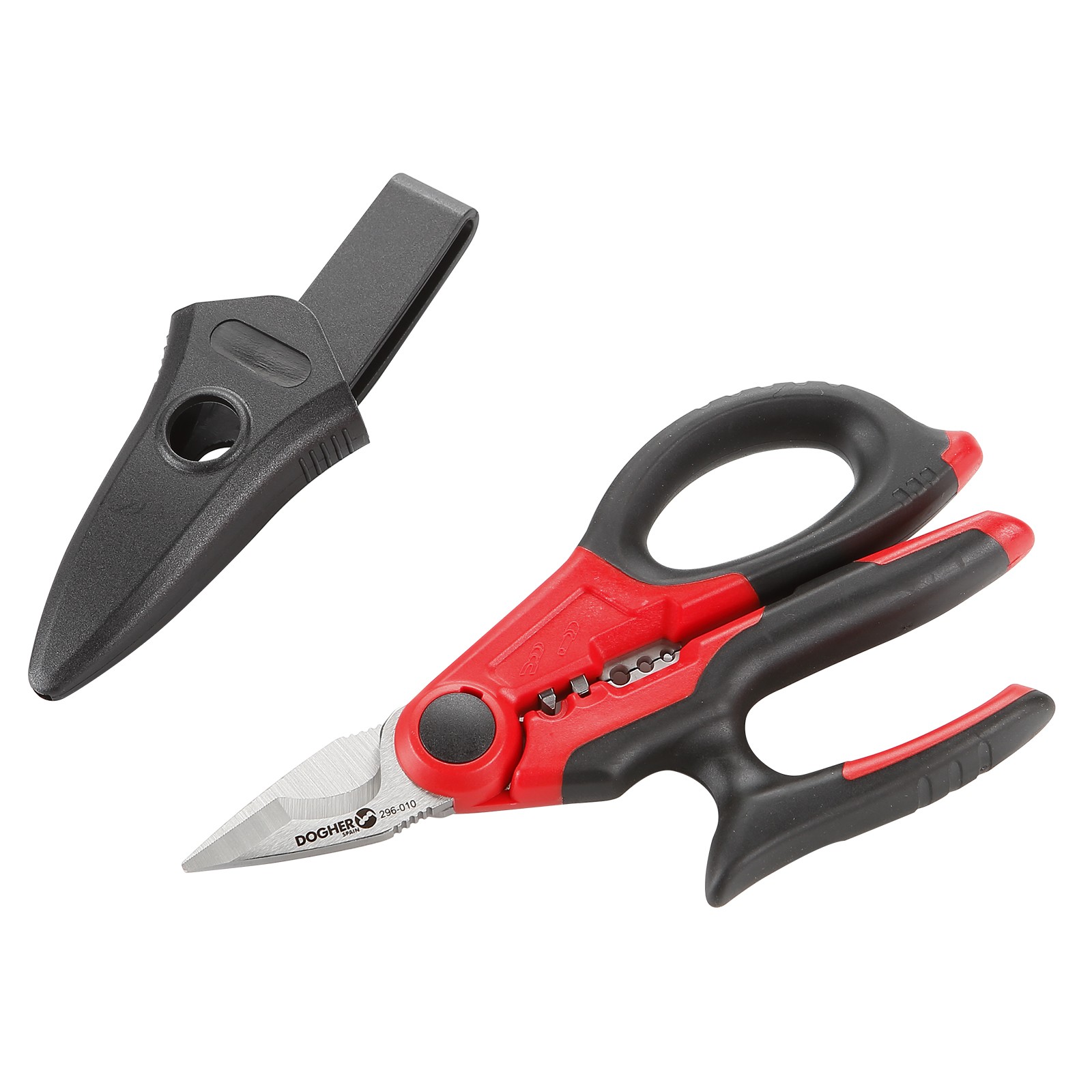 Expositor Mostrador 12 Tijeras Electricista CUT PRO DOGHER 5 en 1