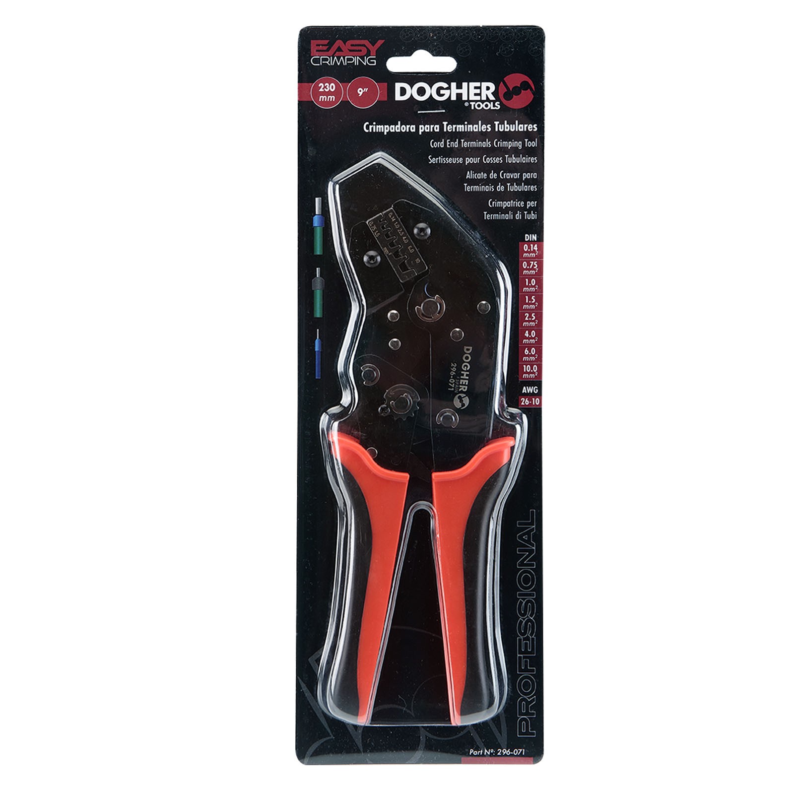 Crimpadora DOGHER Terminales Tubulares EASY CRIMPING