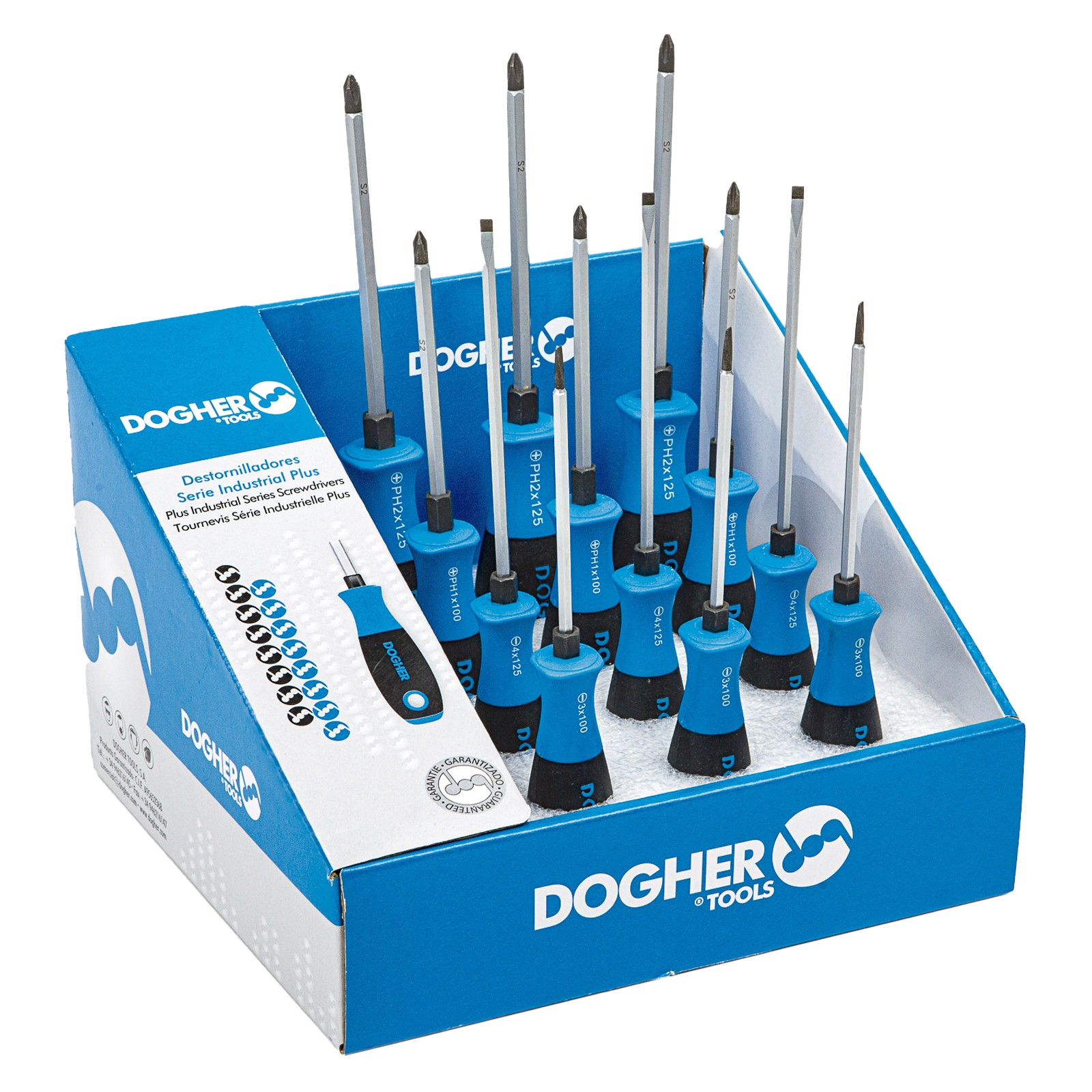 Expositor Mostrador Destornillador Industrial Plus DOGHER