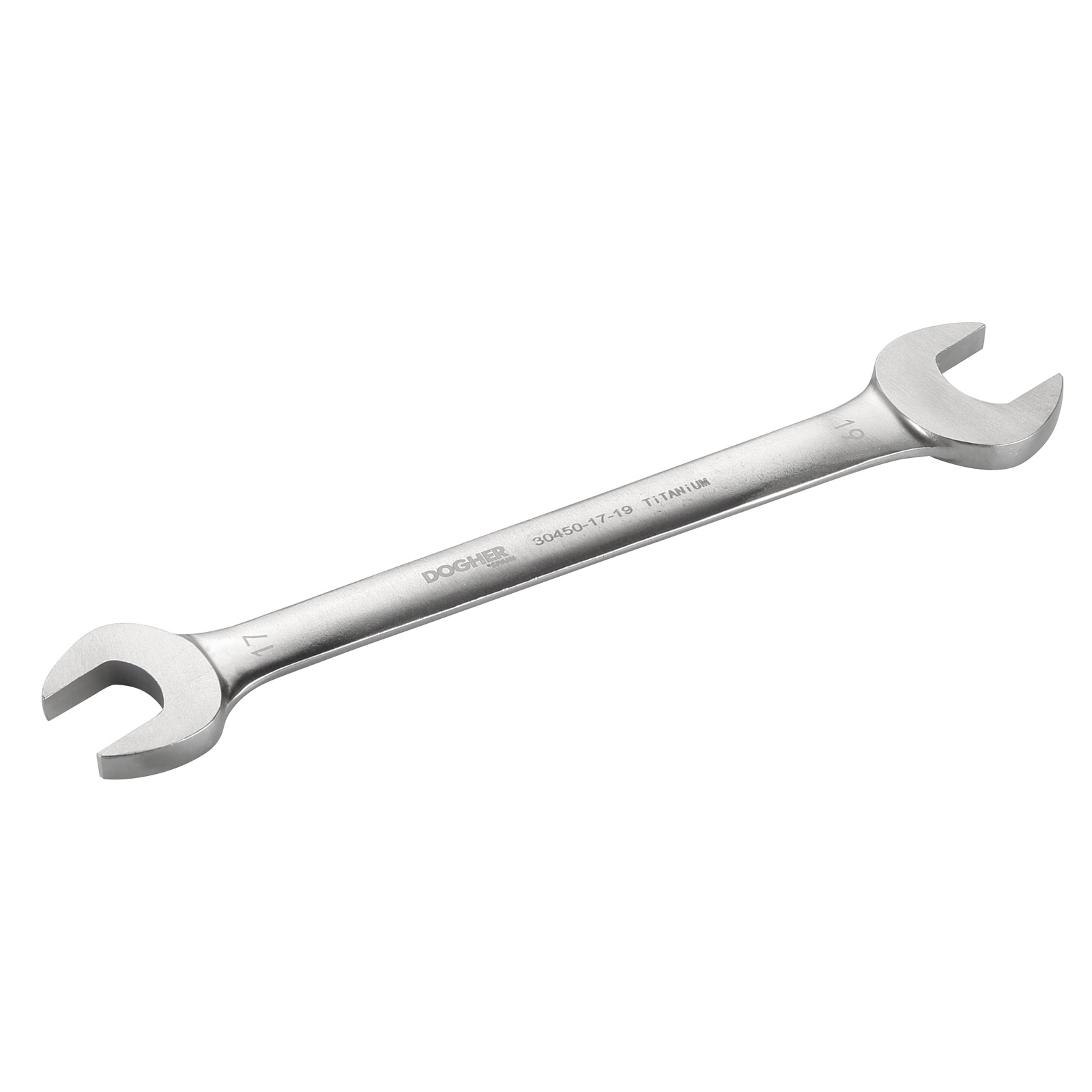 Llave DOGHER Fija 2 Bocas Abiertas Titanio