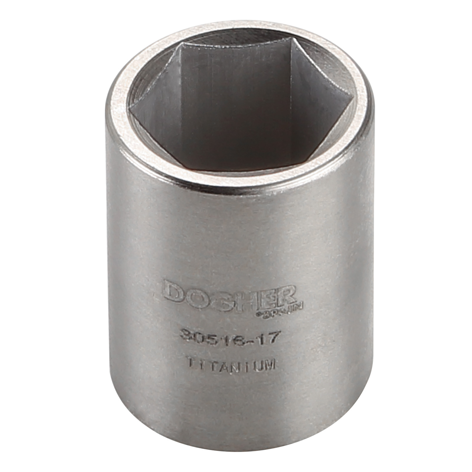 Llave DOGHER Vaso Hexagonal 3/8 Titanio SAE