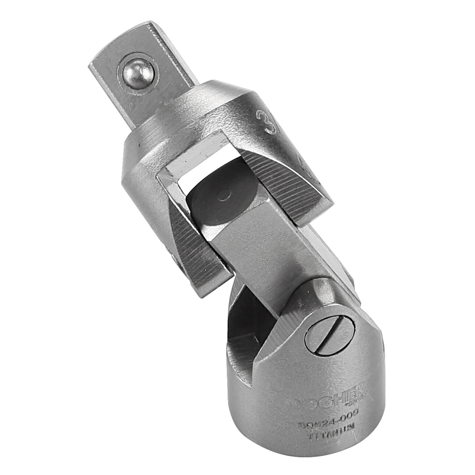 Articulación DOGHER Universal 3/8 Titanio
