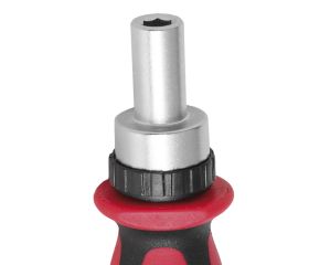Destornillador Profesional de Carraca Corto Para Puntas 1/4 - 110mm