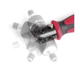 Destornillador Profesional Articulado Carraca Para Puntas 1/4 - 180mm