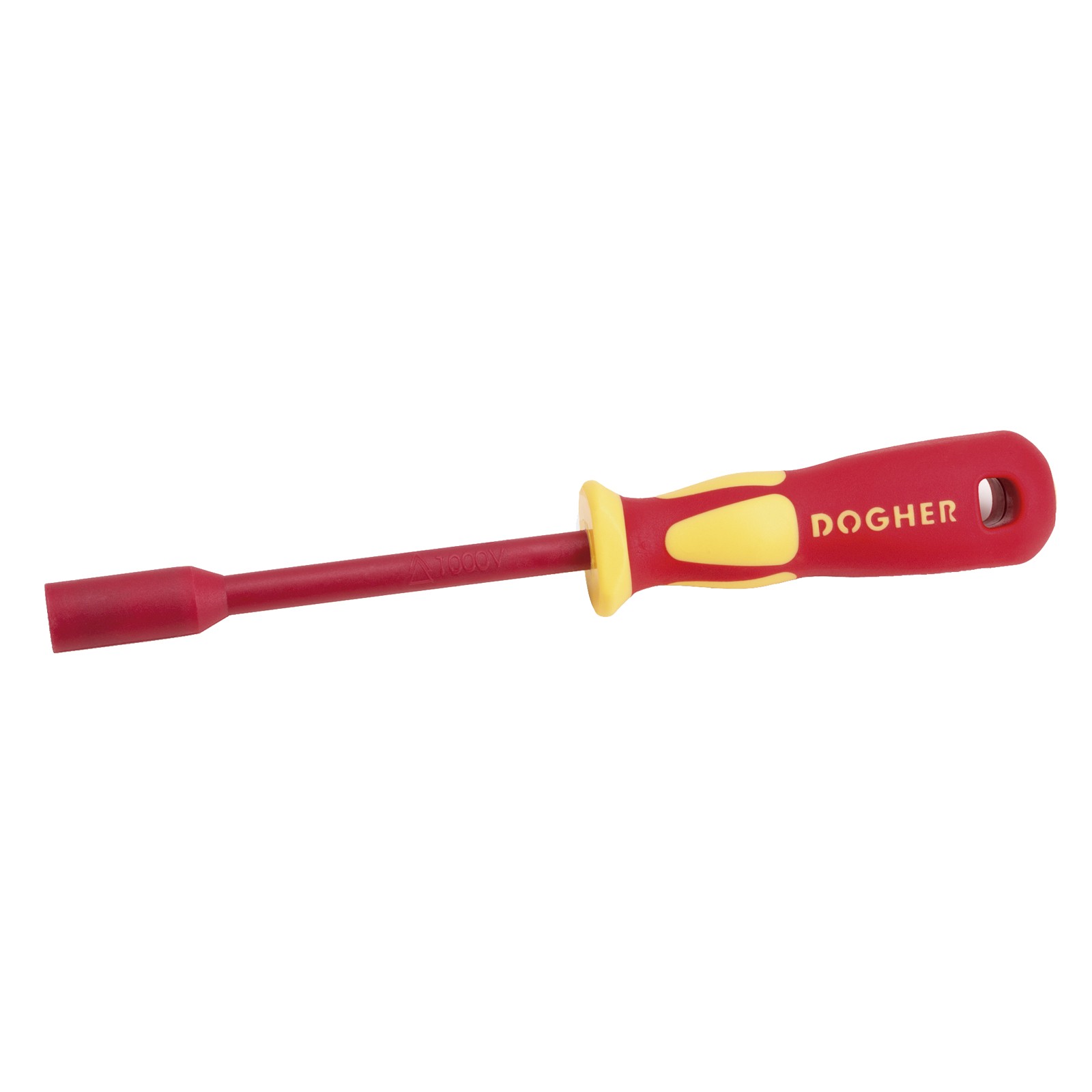 Destornillador Profesional Aislado DOGHER VDE 1000V CrMo Porta-puntas 1/4