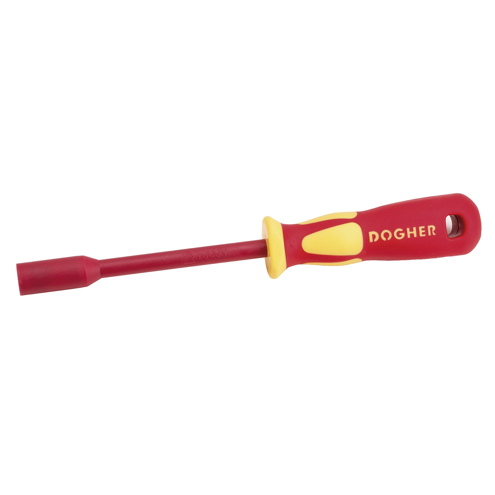 Juego 6 Destornillador Profesional Aislado DOGHER VDE 1000V CrMo Vaso Hexagonal Estuche Plástico