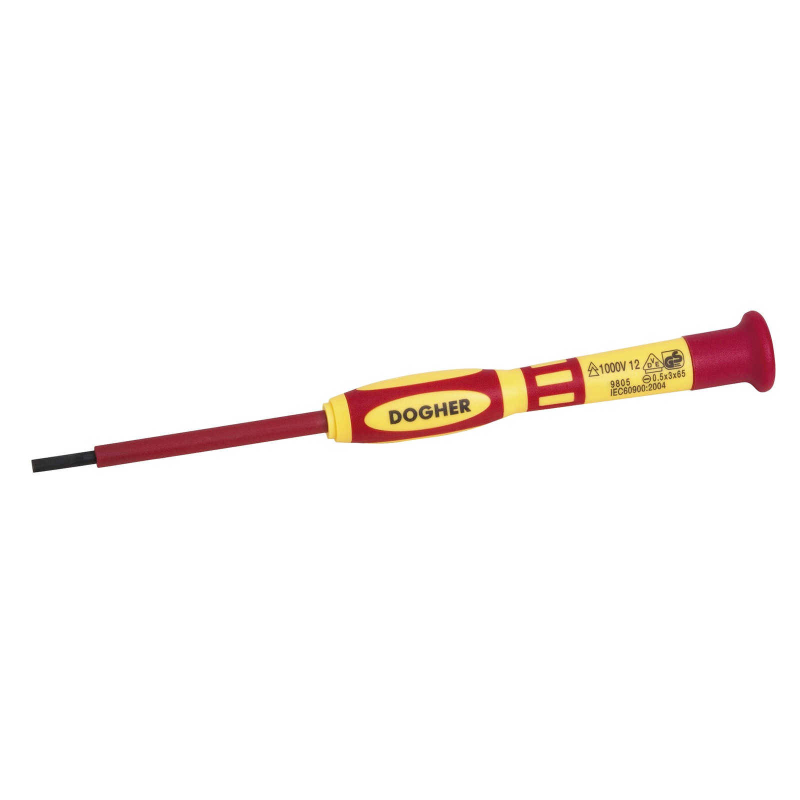 Juego 6 Destornillador Profesional Precisión Aislado DOGHER VDE 1000V Boca Recta - Phillips