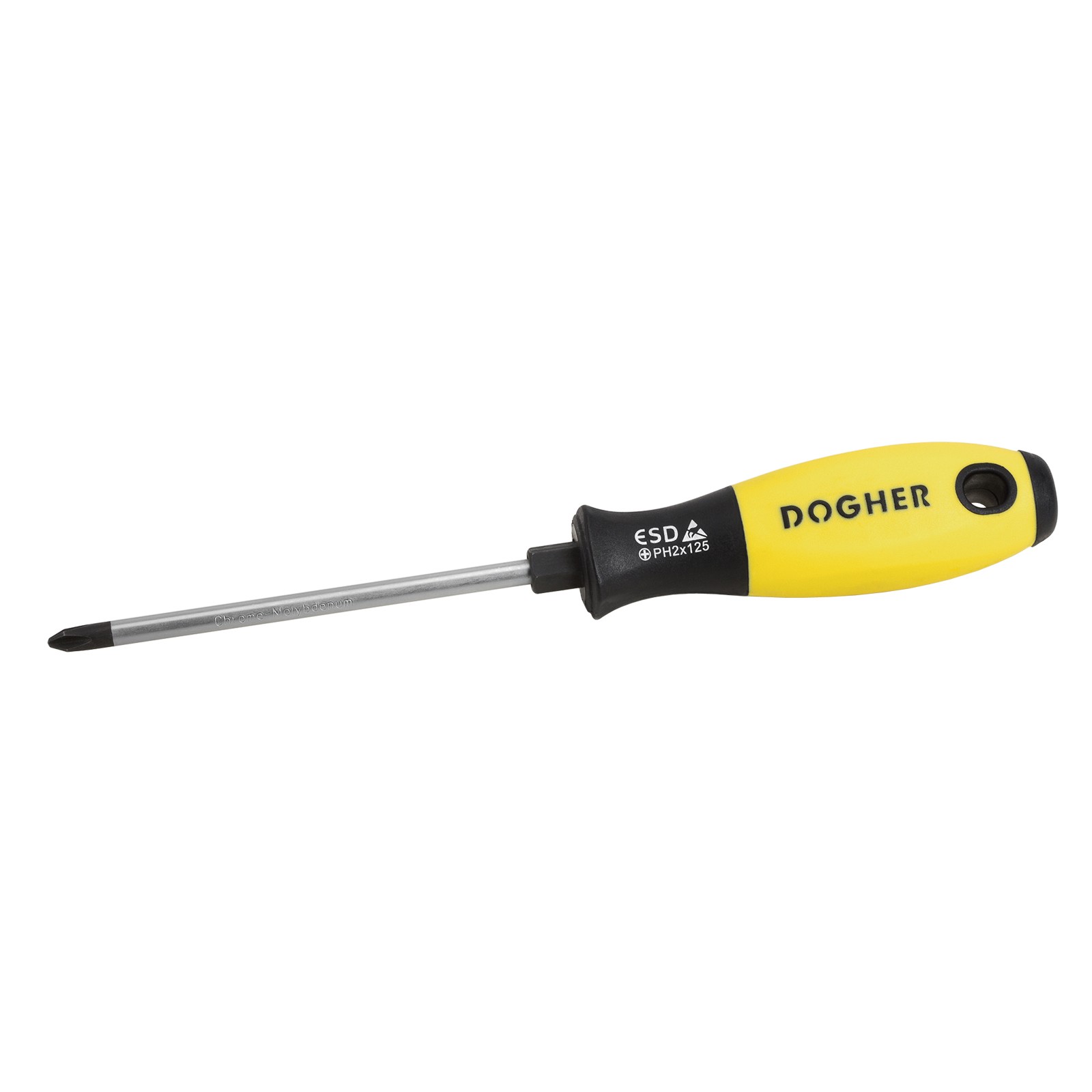 Destornillador Profesional DOGHER ESD CrMo Boca Phillips