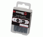 Caja 10 Puntas de Atornillar DOGHER S2 25mm Hexagonal Pulgadas H1/16"