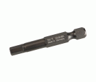 Caja 10 Puntas de Atornillar 1/4" S2 50mm Hexagonal HX5,0