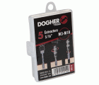 Juego 5 Extractor Cónico 5/16" de M3-M18