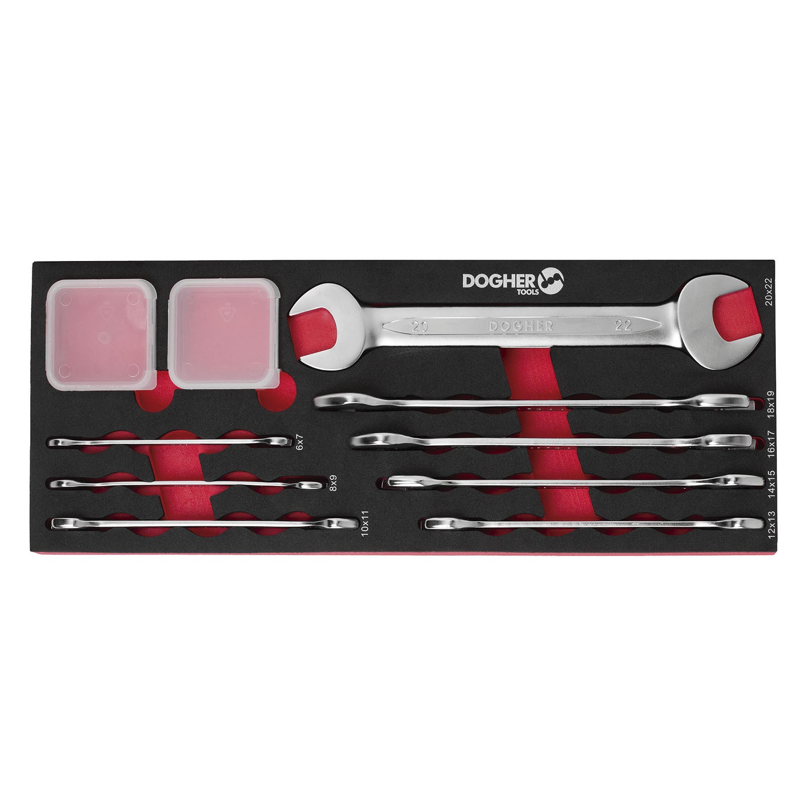 Carro DOGHER SEPANG 6 Cajones + 3 Composiciones de 211 Herramientas