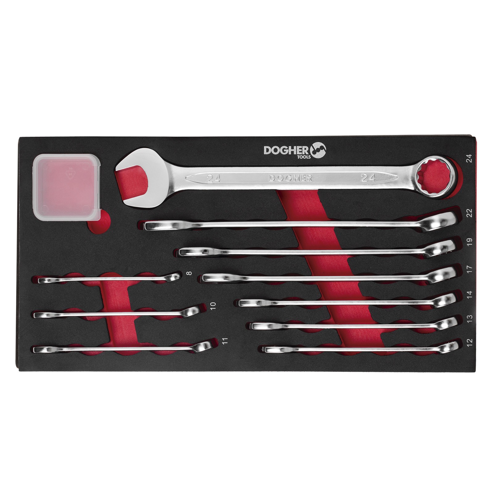 Bandeja Combinable DOGHER 1/3 - 10 Llaves Combinadas