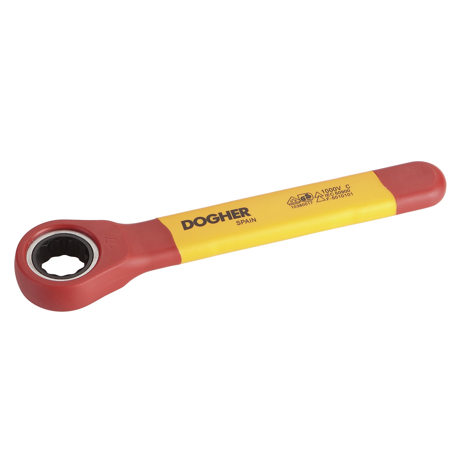 Llave DOGHER Combinada Carraca VDE