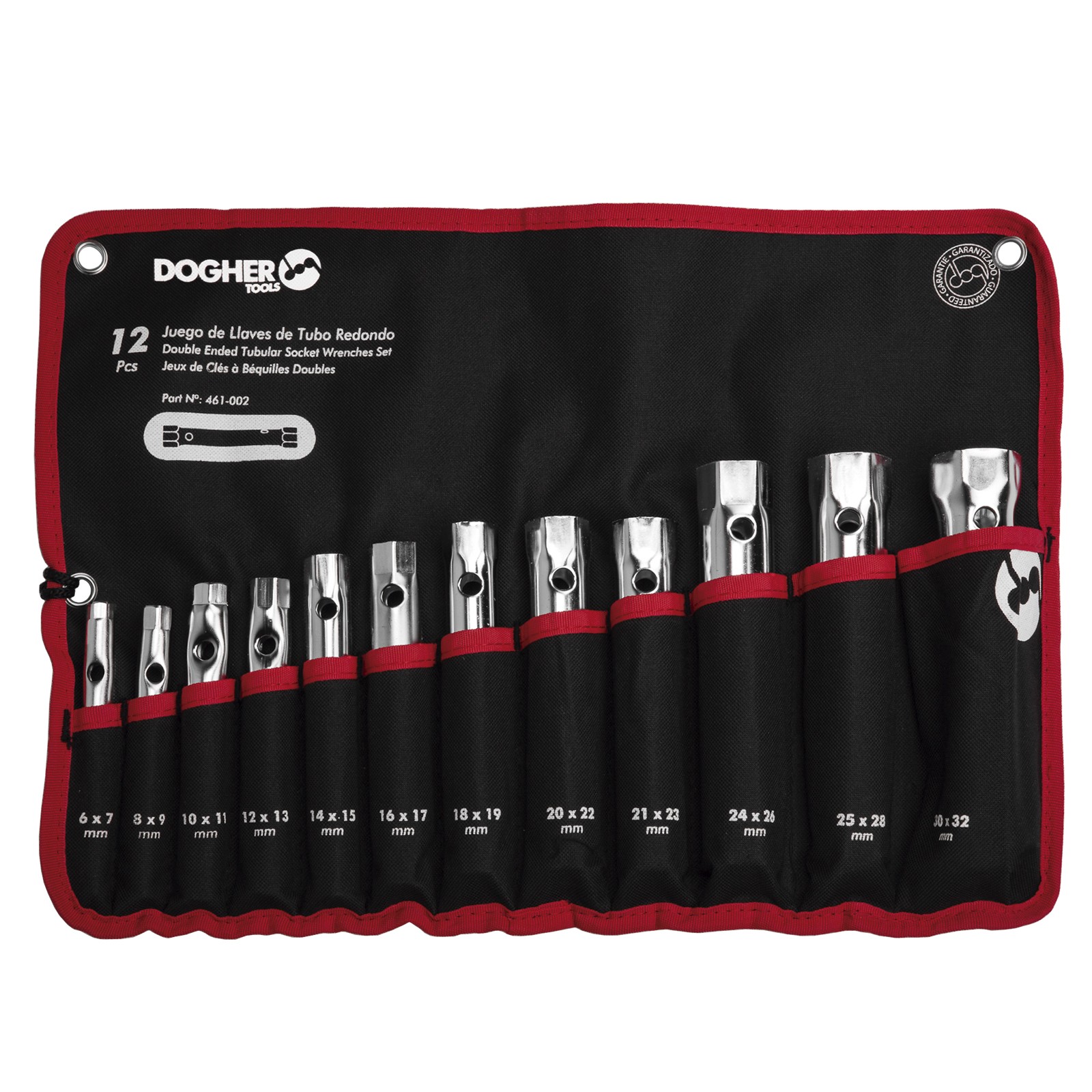Bolsa Nylon 12 Llaves de Tubo Redonda DOGHER CrV