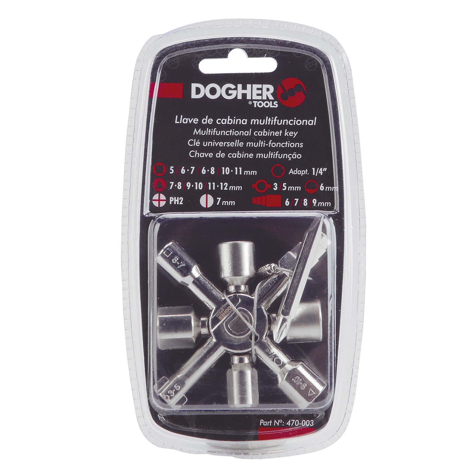 Llave DOGHER de Cabina Multifuncional