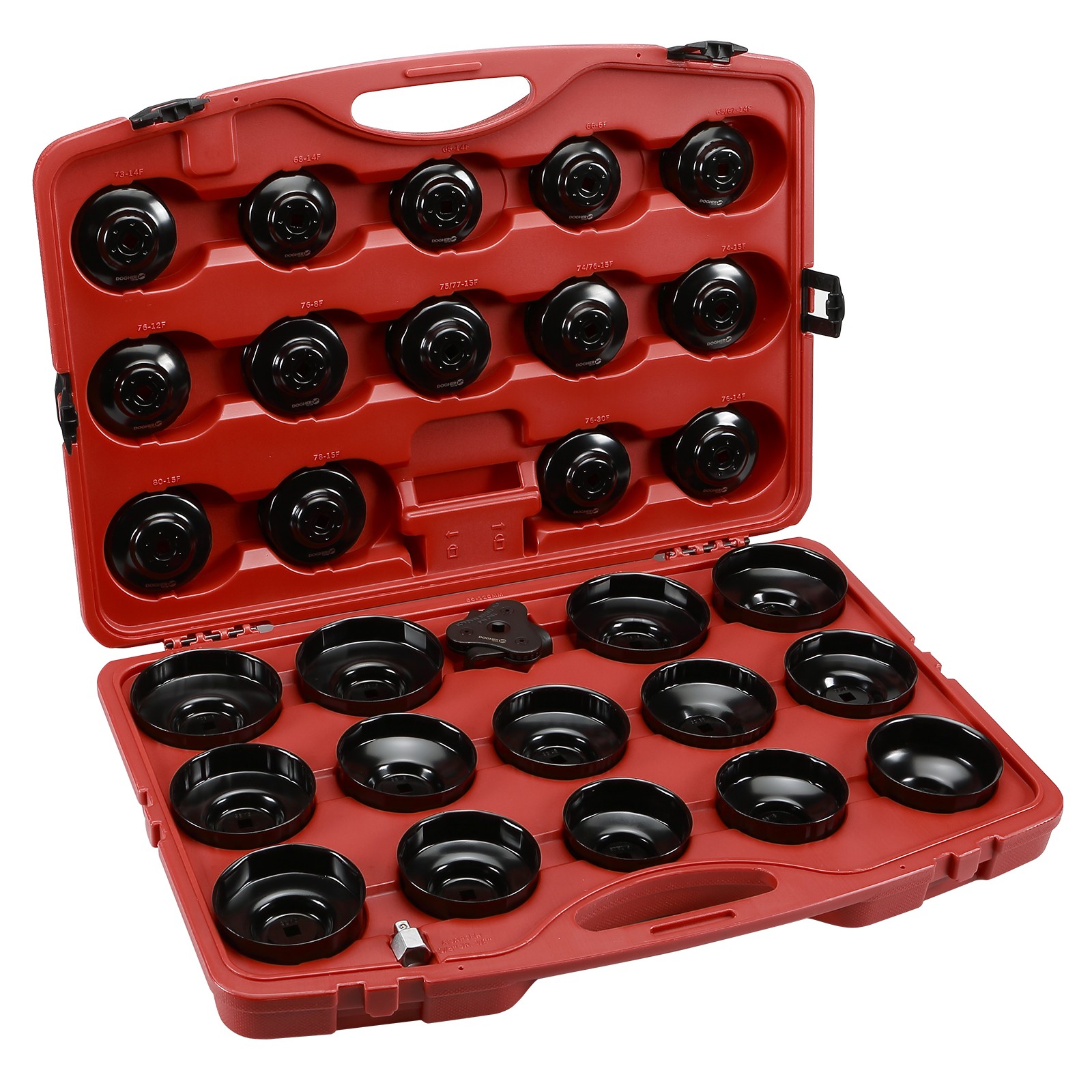Juego Llaves Filtro de Cazoletas DOGHER 30Pz