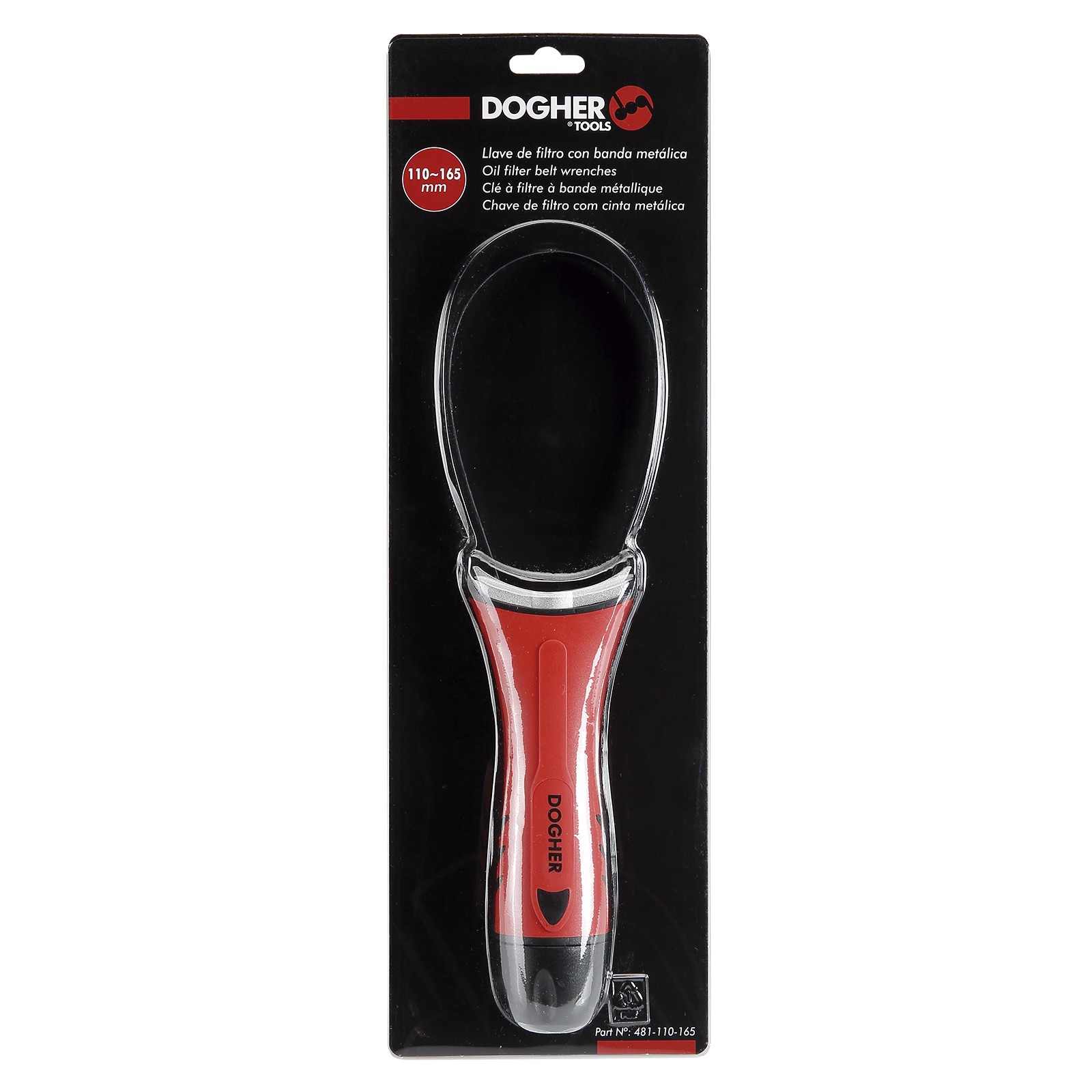 Llave de Filtro DOGHER con Cinta Metálica
