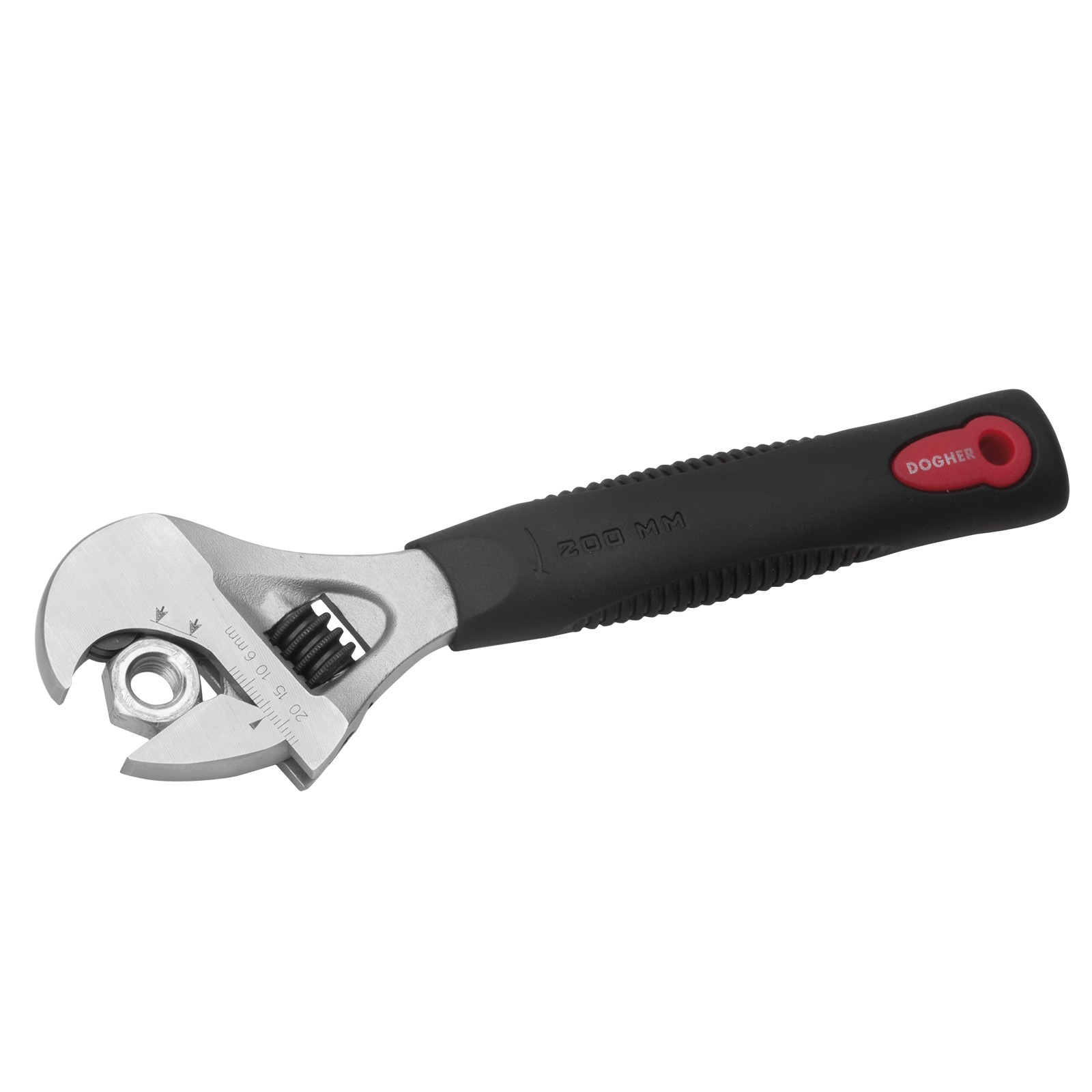 Llave Ajustable DOGHER Carraca CrV