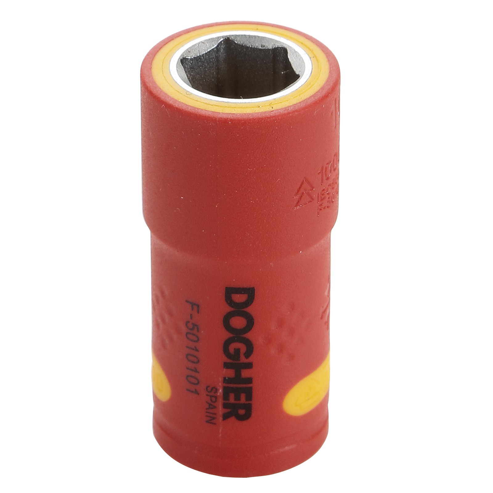 Llave DOGHER Vaso Hexagonal 1/4 Vde Aislada