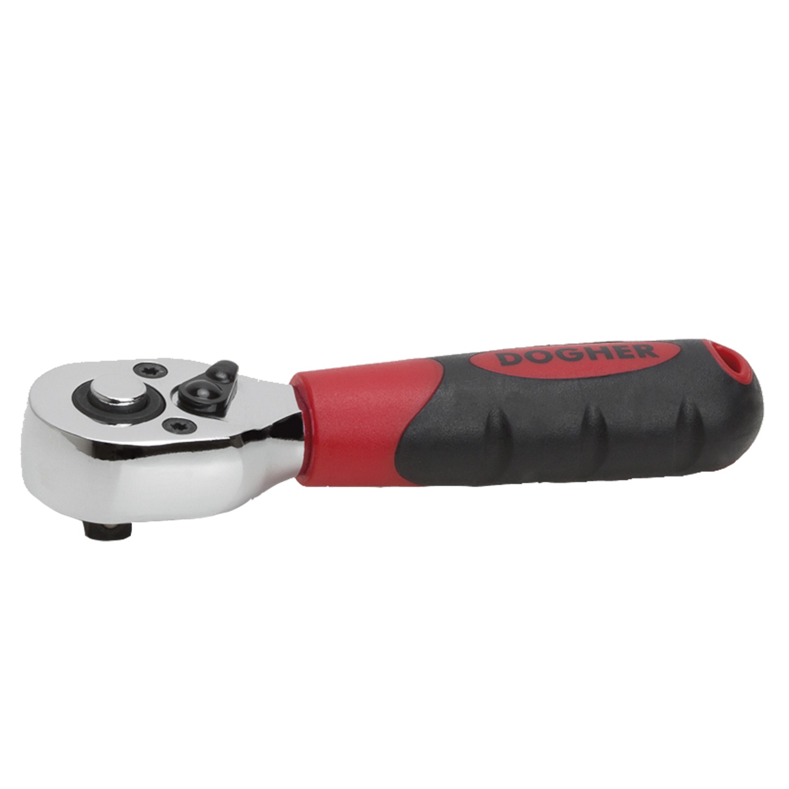 Llave DOGHER Carraca Reversible Corta 1/4 72D