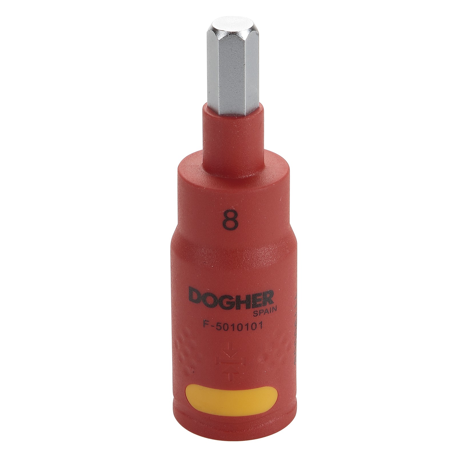 Llave DOGHER de Vaso 3/8 con Punta Hexagonal Vde