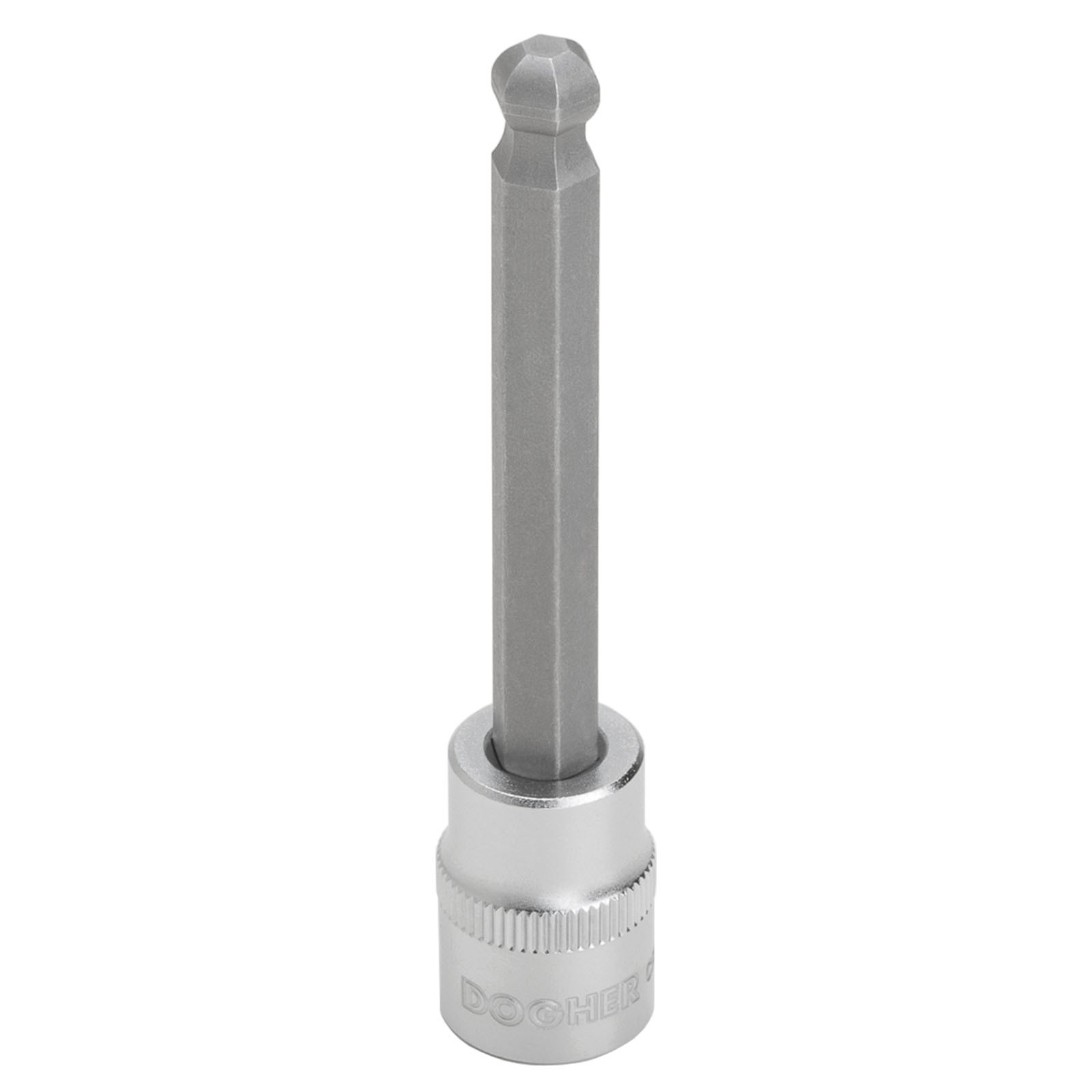 Llave DOGHER de Vaso 3/8 S2 con Punta Hexagonal Redonda Serie Larga
