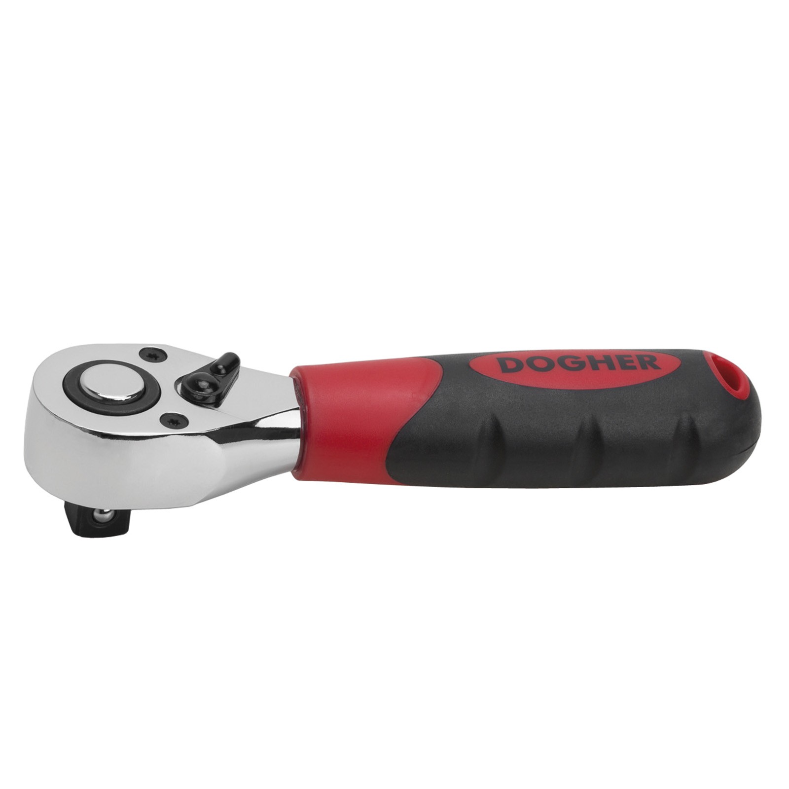 Llave DOGHER Carraca Reversible Corta 1/2 72D