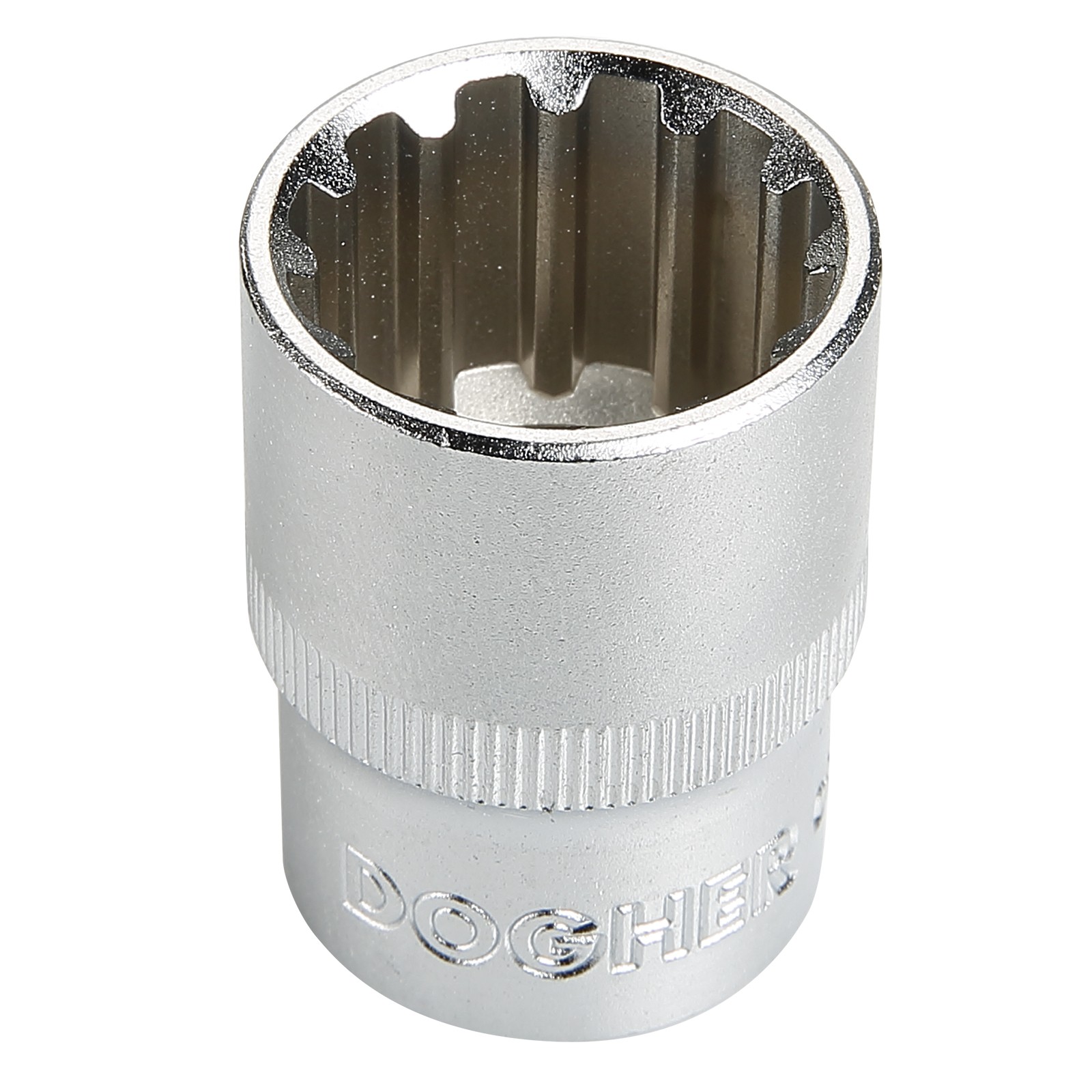 Llave DOGHER de Vaso Spline 1/2 CrV