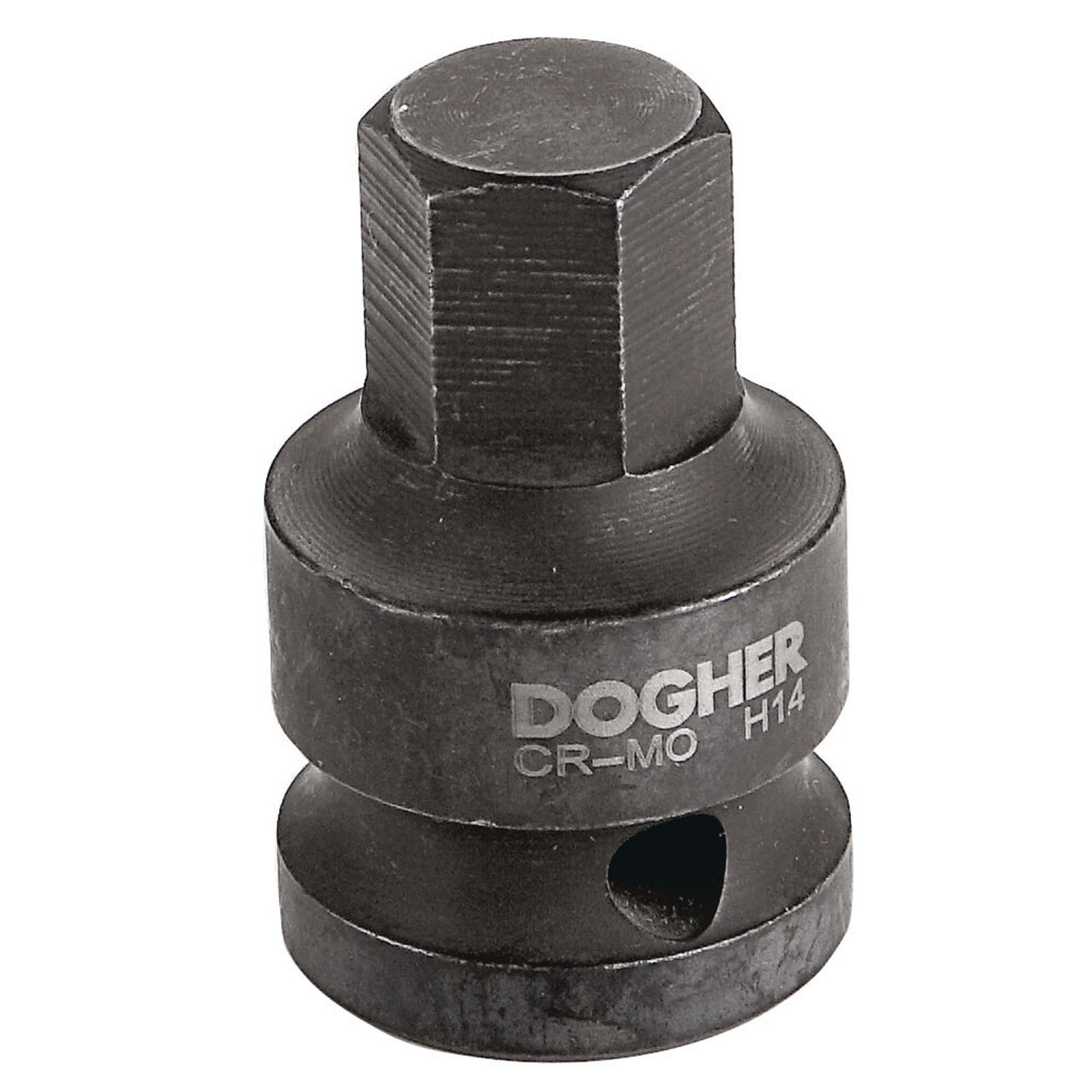 Llave DOGHER de Vaso Impacto CrMo 1/2 Punta Hexagonal