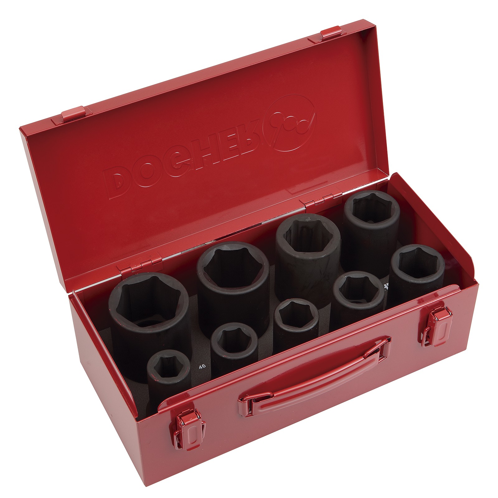 Juego DOGHER 9 Llaves de Vaso Impacto Hexagonal de 3/4 de 19 a 46mm