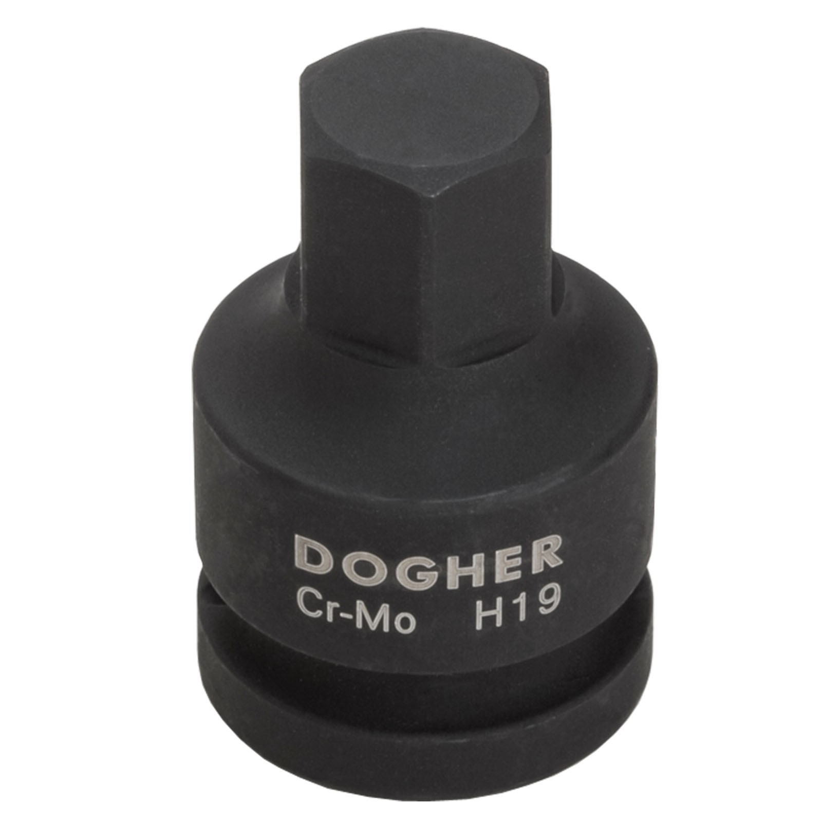 Llave DOGHER de Vaso Impacto CrMo 3/4 Punta Hexagonal