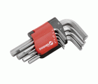 Expositor Mostrador Juego 9 Llaves Macho Hexagonal CrV Corta 1,5-10mm