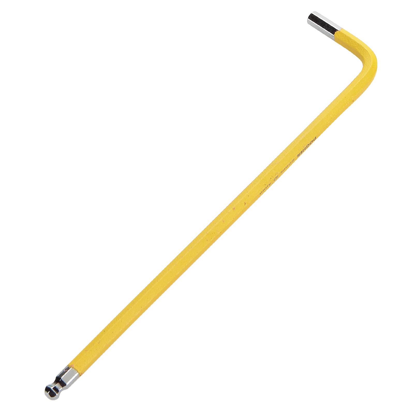 Llave Macho Hexagonal Bola Extra Largo Color 4mm