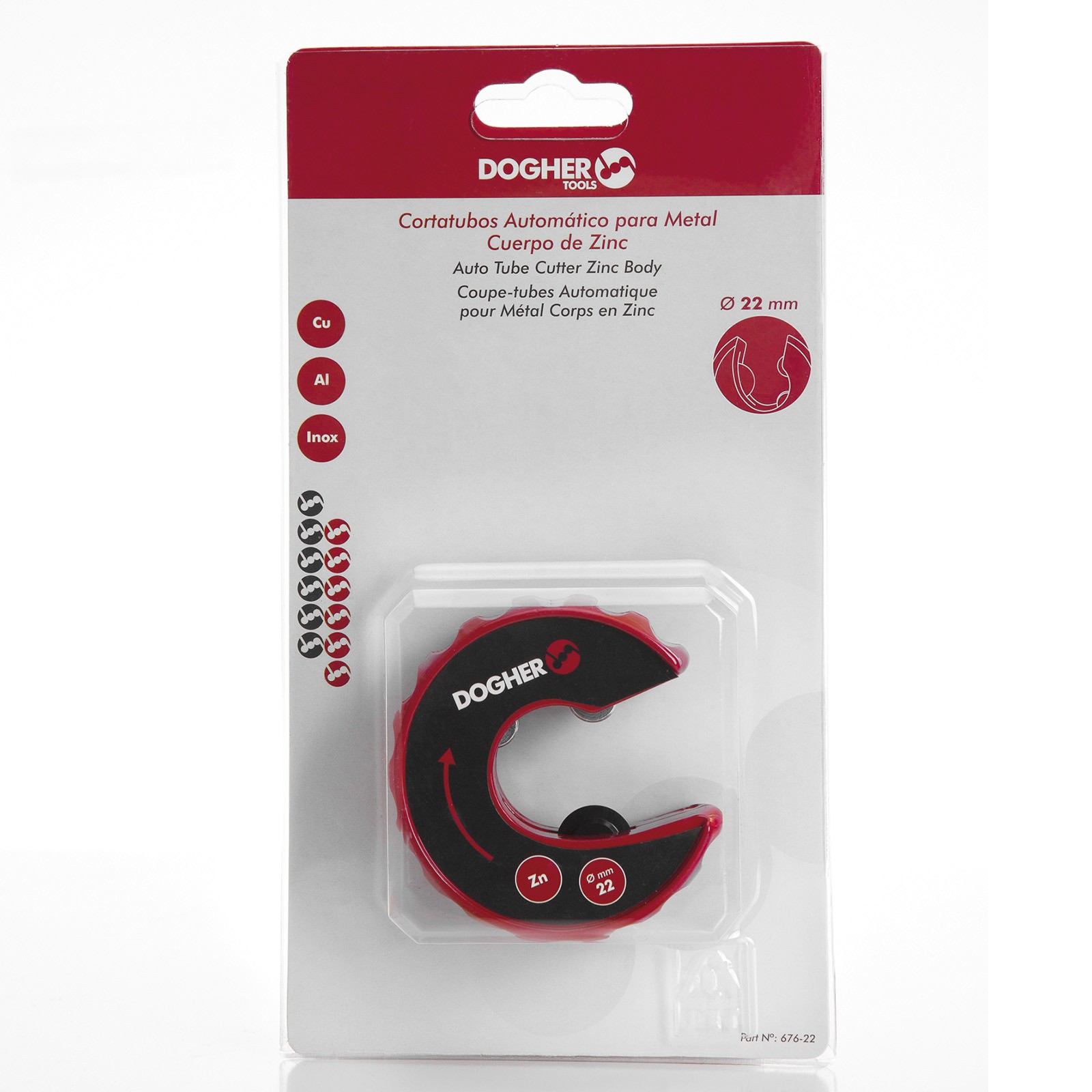 Cortatubos Automático para Metal 22mm