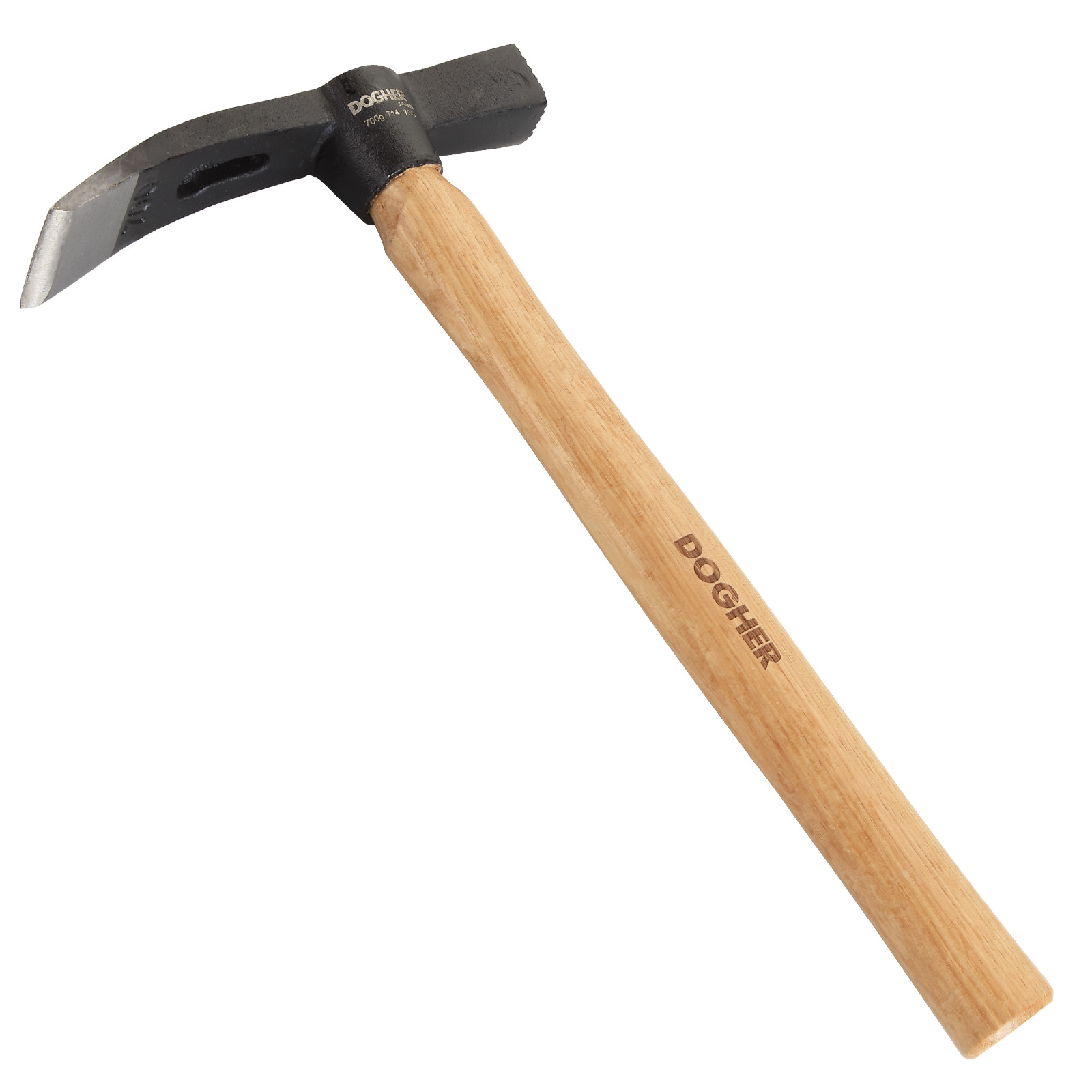 Piqueta Albañil DOGHER Mango Madera Hickory 700 g