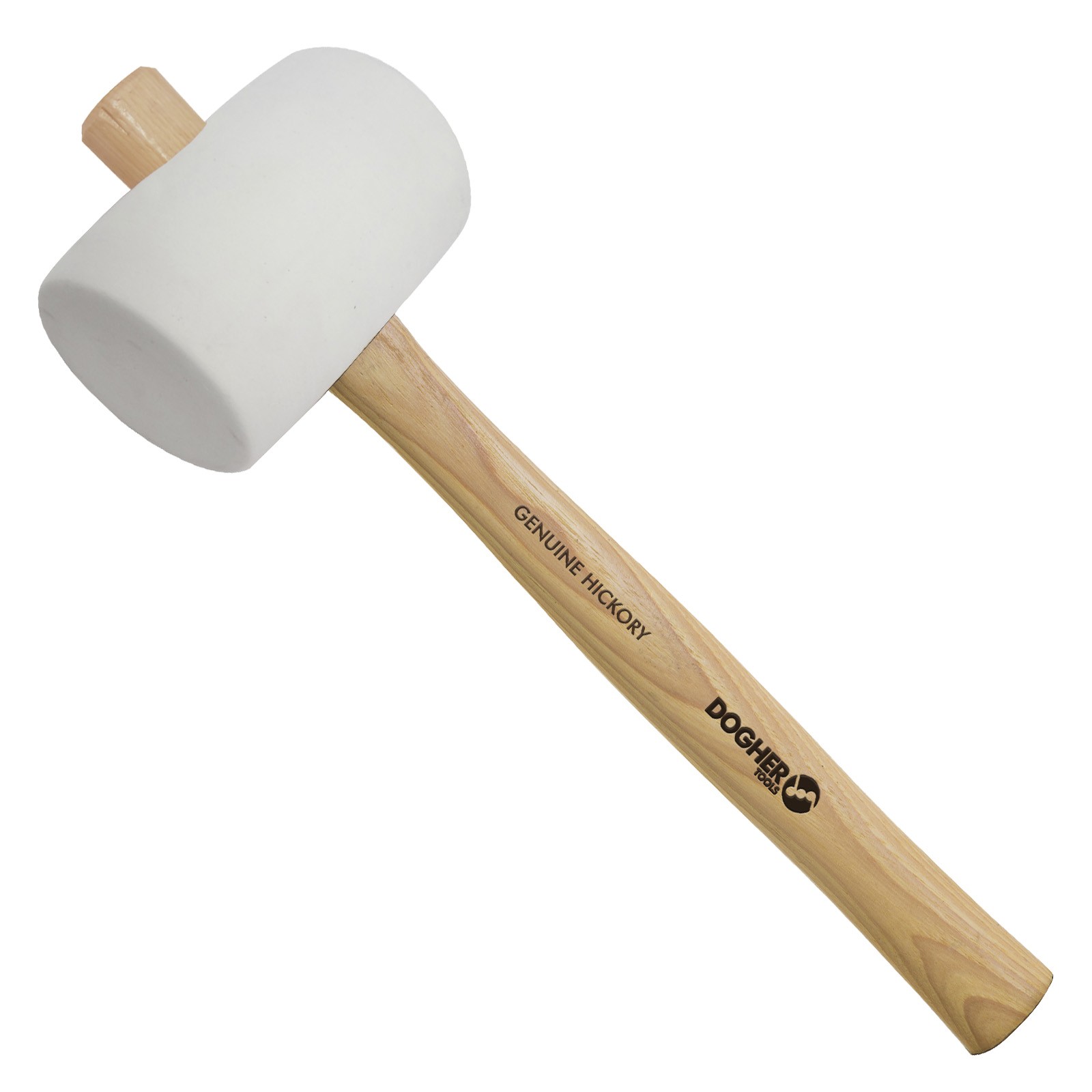 Maza de Goma Blanca DOGHER Mango Madera para Solador