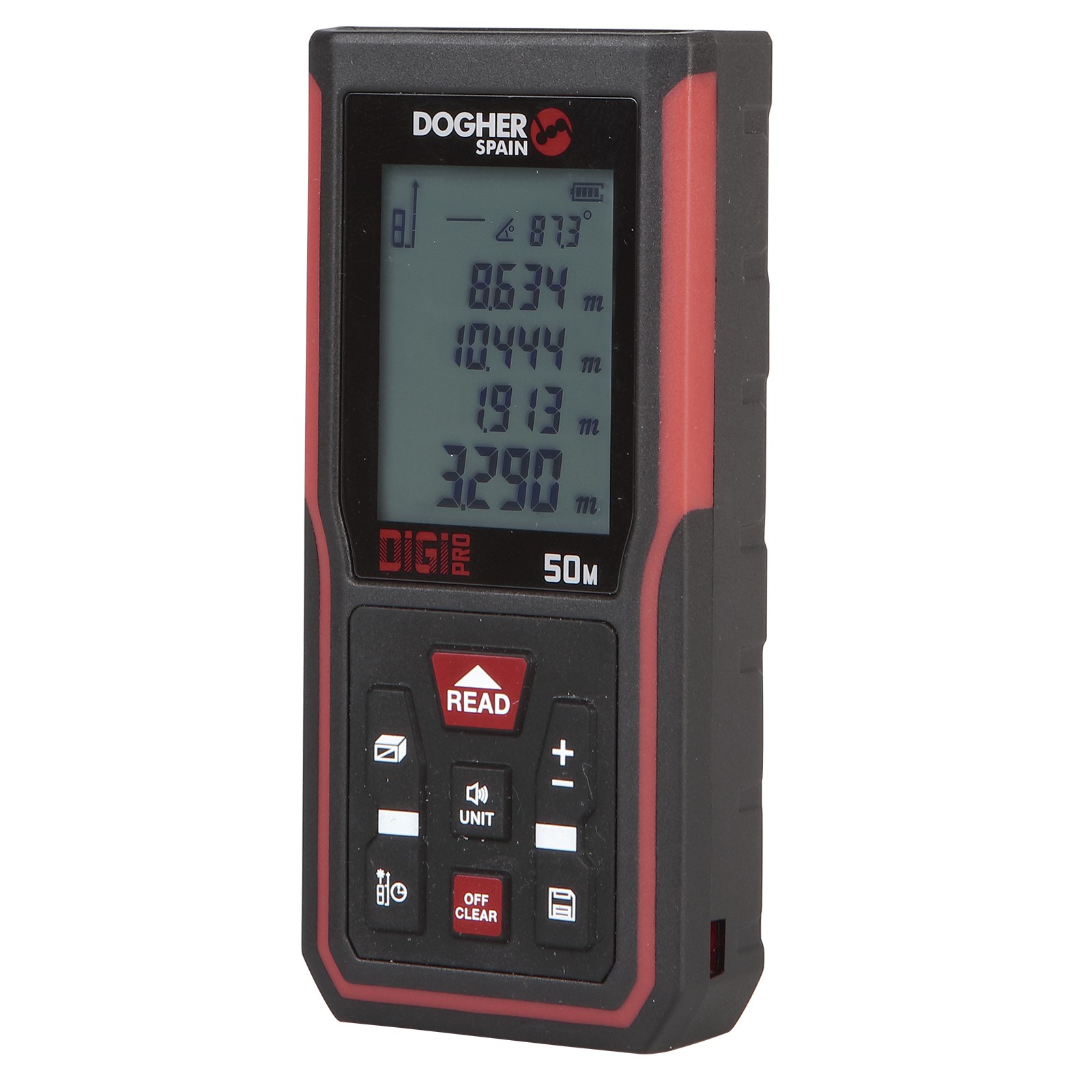 Distanciómetro DOGHER Laser Pro Digi1 50 m Cass II